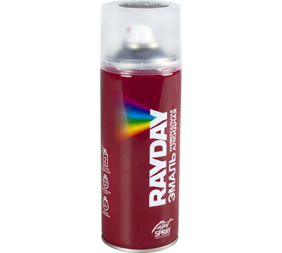 Аэрозоль RAYDAY акриловая красно-коричневая ral 8012 520 мл