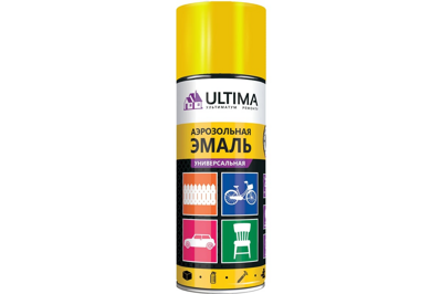 Аэрозоль ULTIMA  желтый ral 1018 520 мл