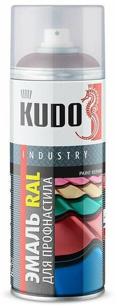 Аэрозоль KUDO бирюзовая ral 5018 520 мл