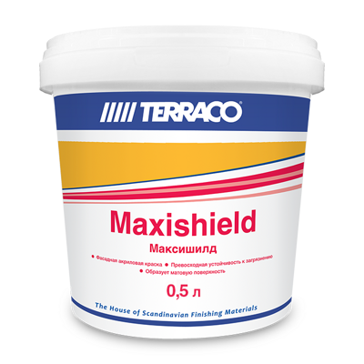 Краска фасадная Terraco Maxishield 0,5 л